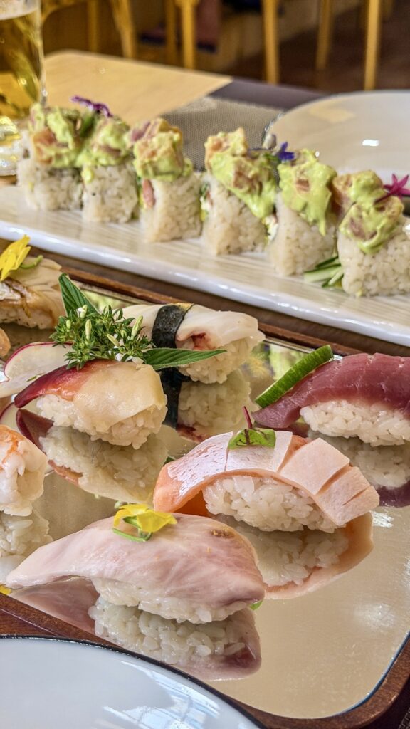 Kaito Sushi fresh nigiri and chef counter Nha Trang