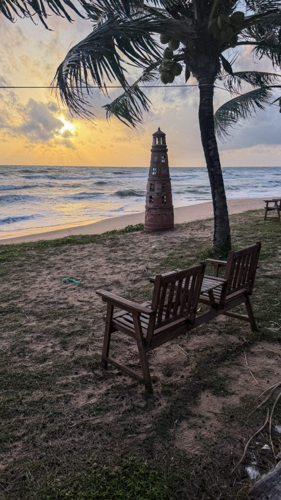 Solar Pizza Sunset Sanato Phu Quoc wood-fired pizza on the beach