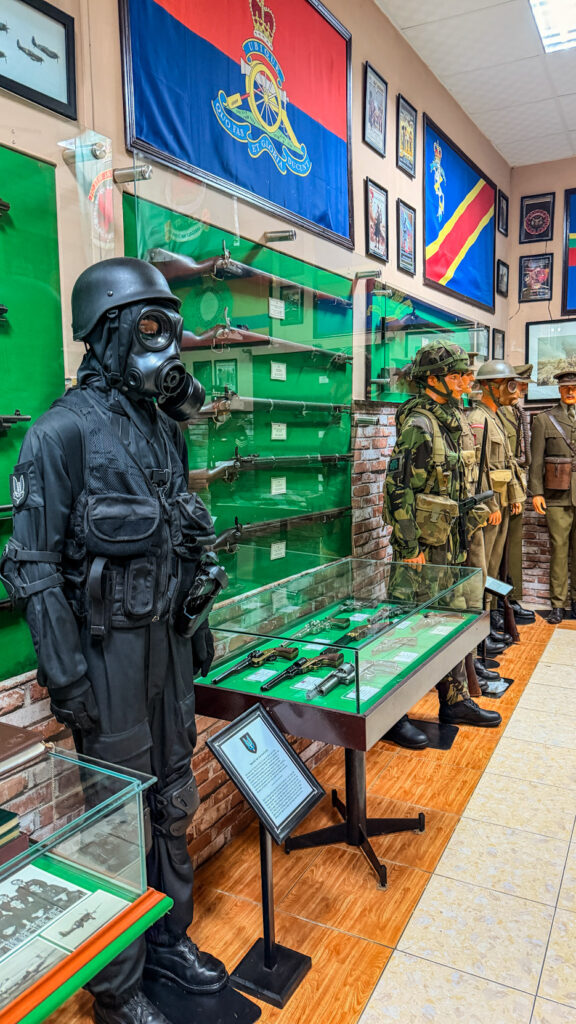 Worldwide Arms Museum in Vung Tau with its historic French-style building