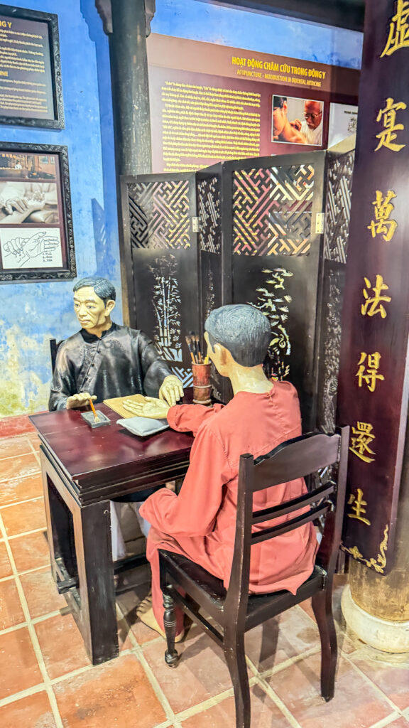 Traditional Medicine Museum Hoi An with herbal pharmacy and pulse diagnosis

