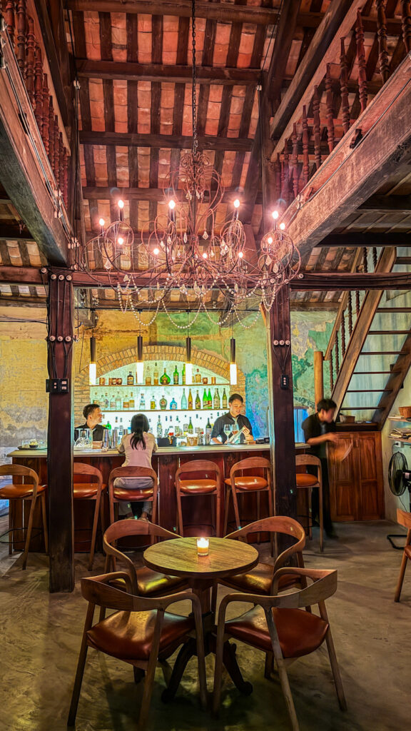 Hem Hoi An bar on Nguyen Duy Hieu street Vietnam


