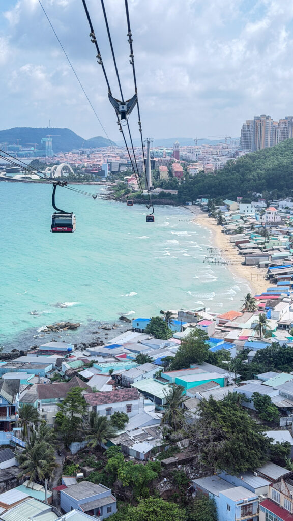 Hon Thom Island cable car longest sea-crossing cable car Phu Quoc