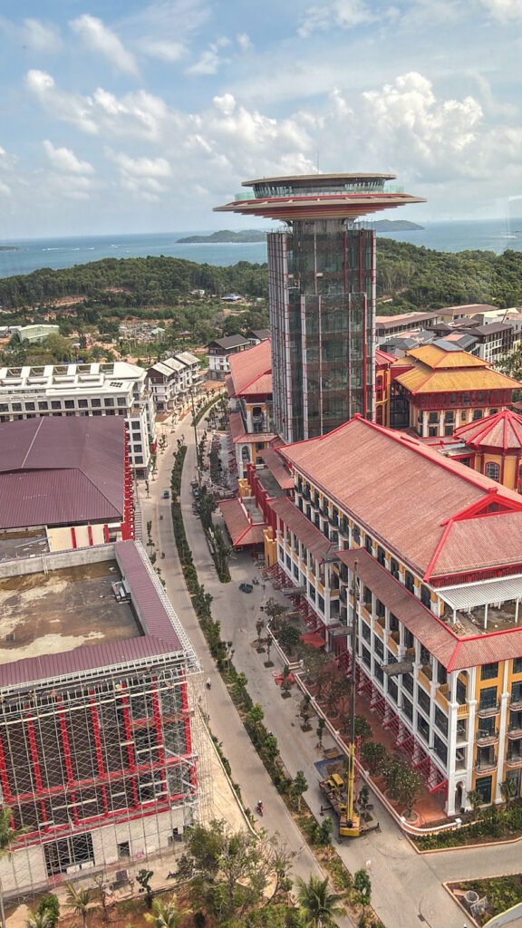 Eagle's Eye Exotica Village Hon Thom Island 360-degree observation tower

