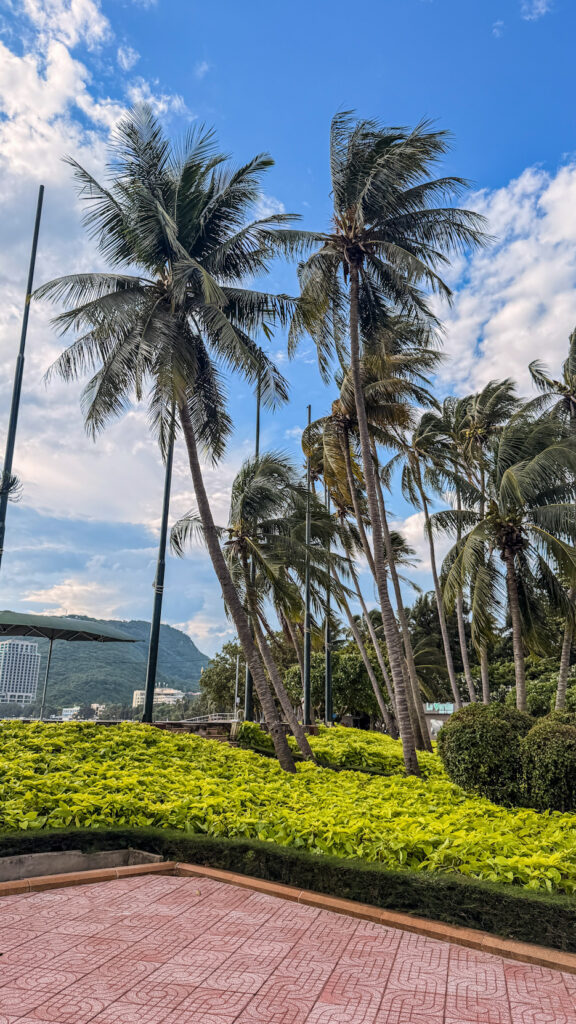 Front Beach Bãi Trước and Vung Tau waterfront promenade