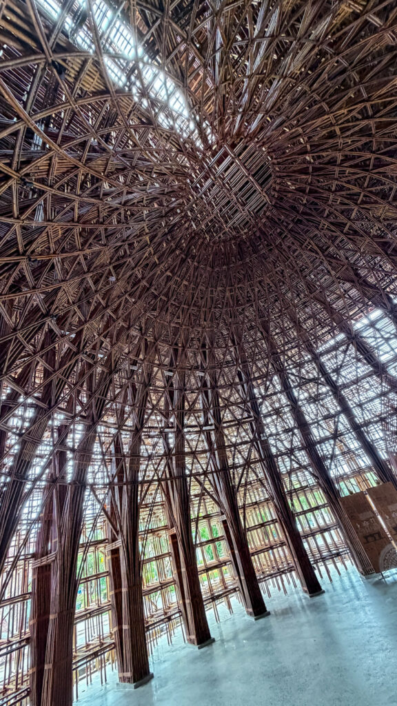 Bamboo Legend Grand World Phu Quoc 40000 bamboo stalks lotus design