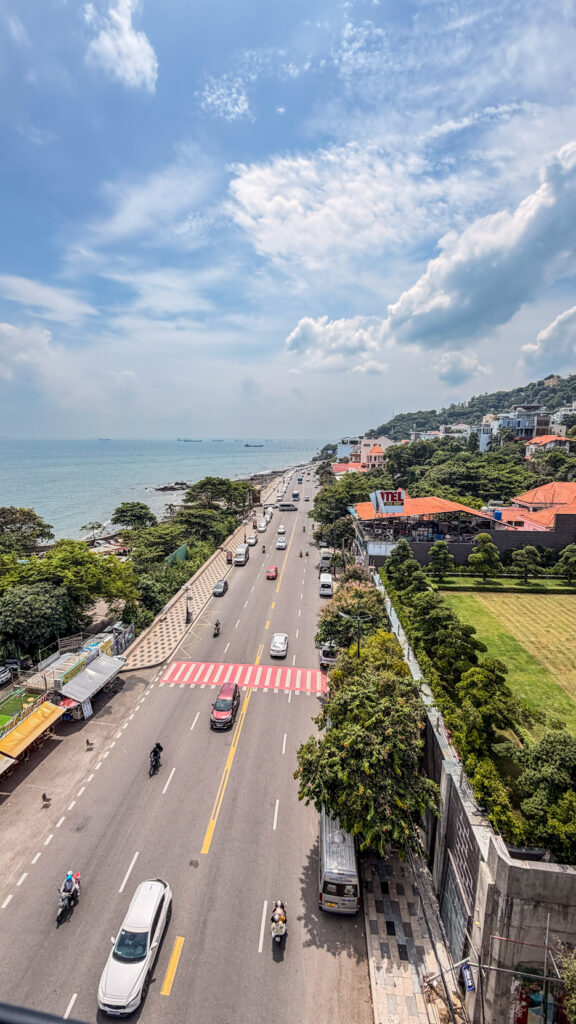 Mountain-top view over Vung Tau from Hồ Mây Park