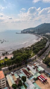Breeze Rooftop Bar in Vung Tau with city views