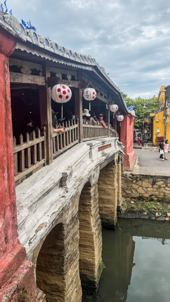 Japanese Covered Bridge in Hoi An Ancient Town Vietnam


