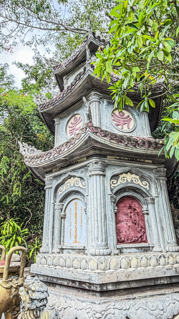 Tam Thai Pagoda 17th century temple in Marble Mountains Da Nang

