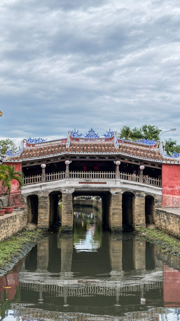 Japanese Covered Bridge in Hoi An Ancient Town Vietnam

