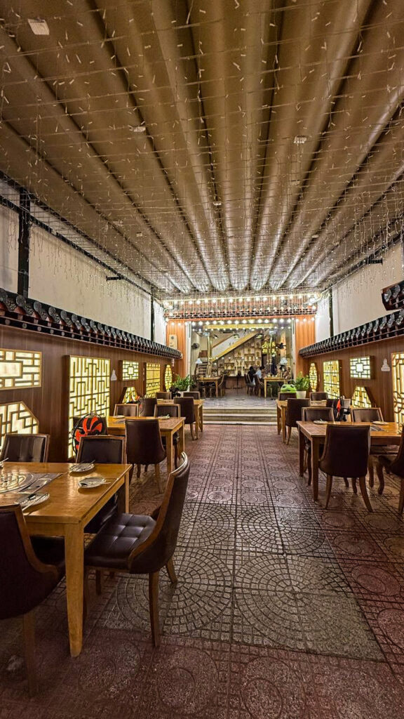 Jejuga Korean BBQ banchan and grilled meat Nha Trang