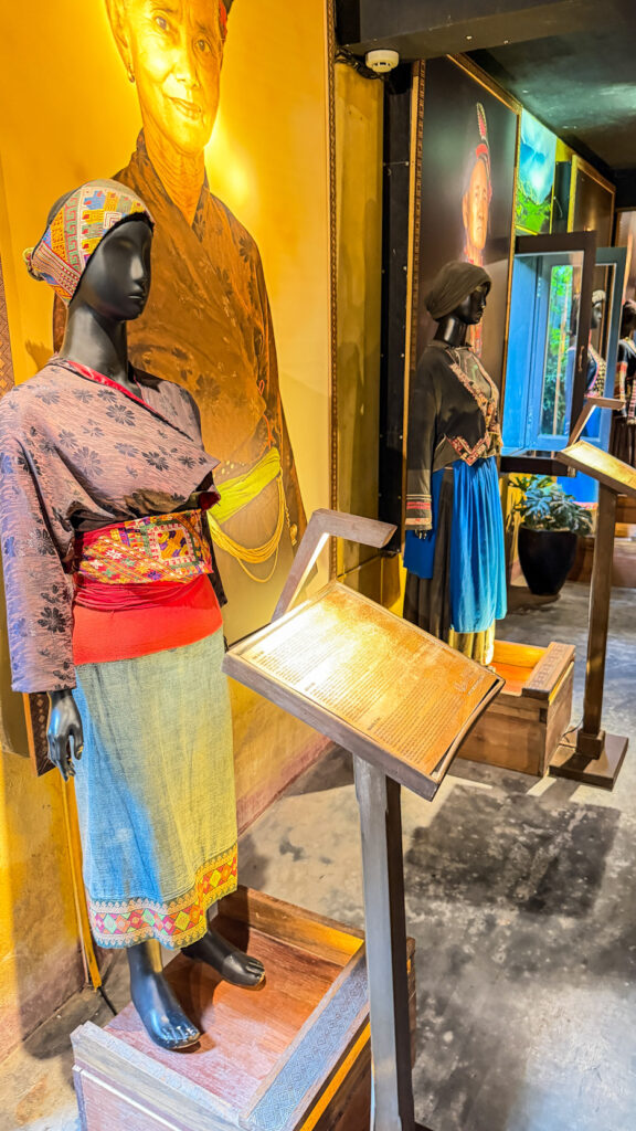 Ro Mam tribe traditional costume — one of only 12 remaining in existence — displayed at Precious Heritage Museum