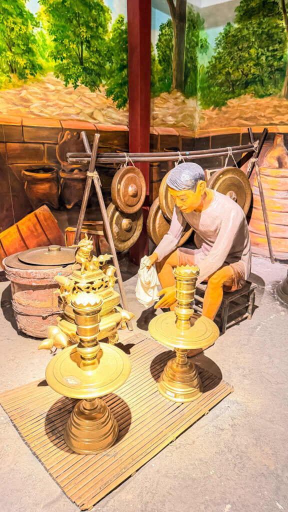Historic displays at Ba Ria–Vung Tau Museum