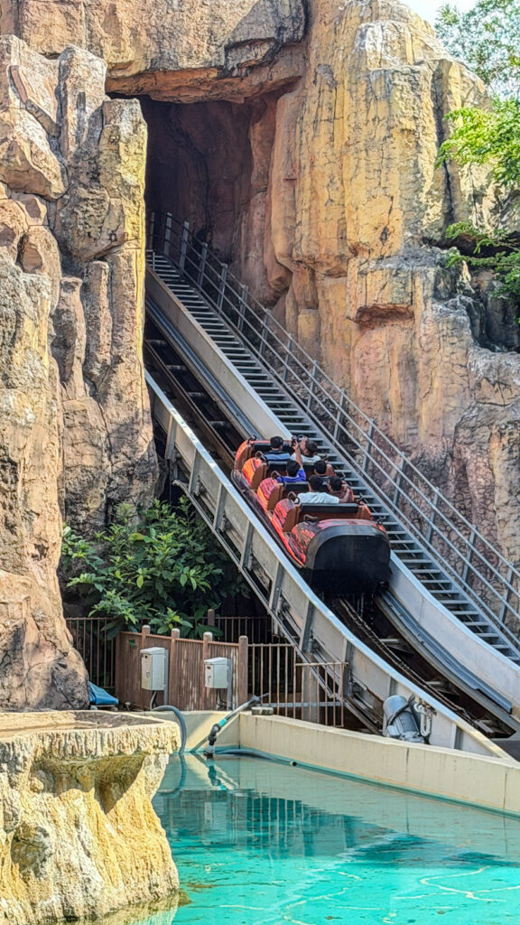 VinWonders Phu Quoc theme park entrance and roller coasters