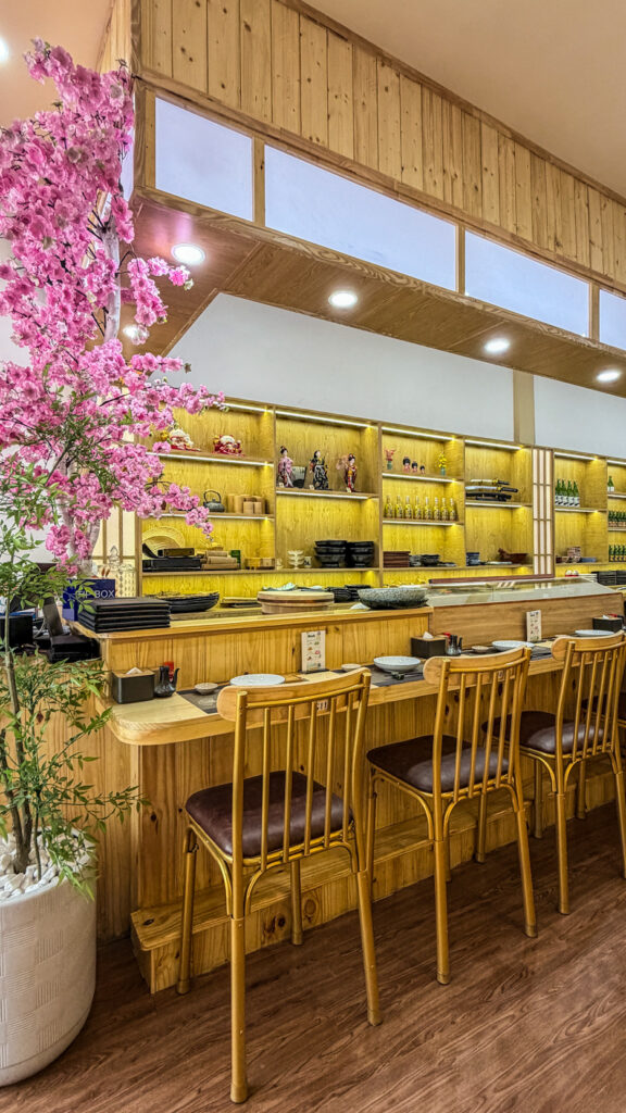Kaito Sushi fresh nigiri and chef counter Nha Trang
