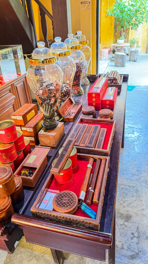 Traditional Medicine Museum Hoi An with herbal pharmacy and pulse diagnosis

