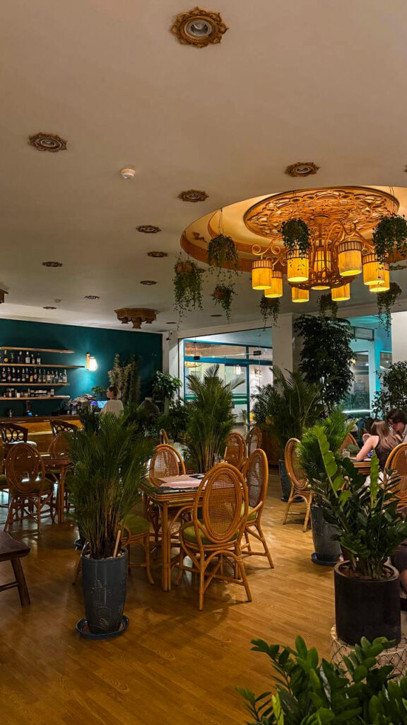 Garden Cafe pancakes and BBQ ribs Nha Trang