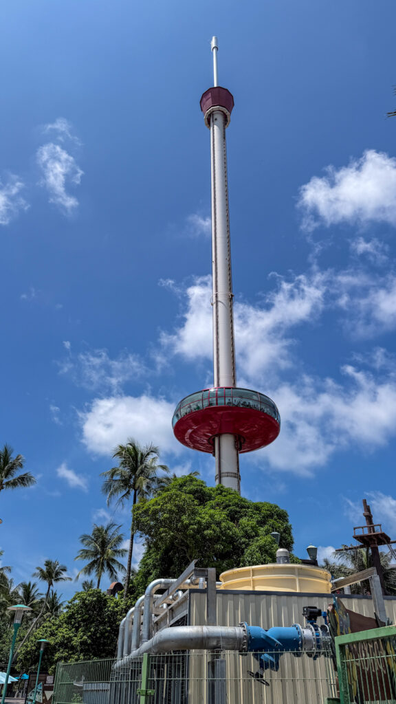 Eagle's Eye Exotica Village Hon Thom Island 360-degree observation tower

