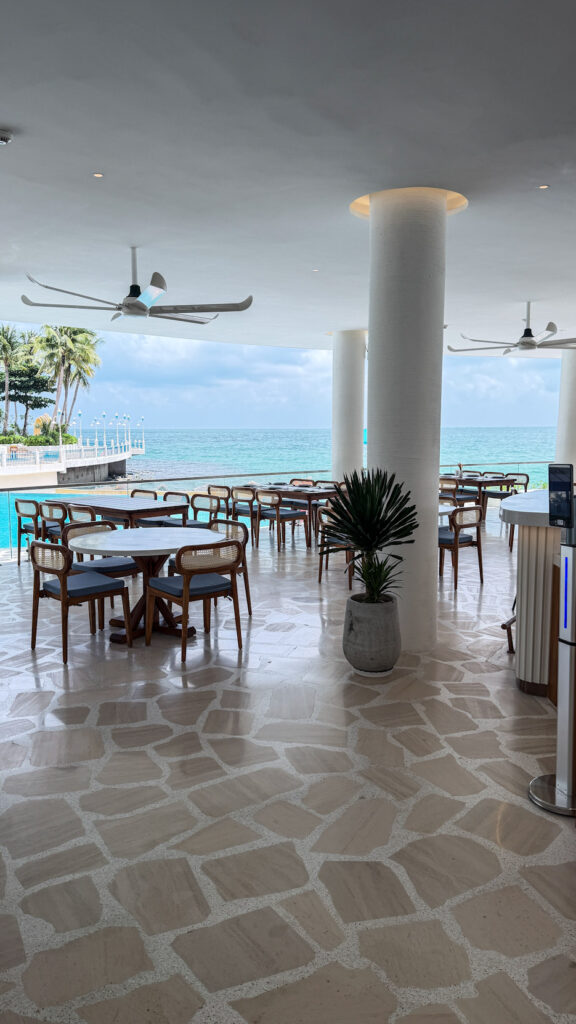 Santo Beach Club Hon Thom Island infinity pool and shashlik