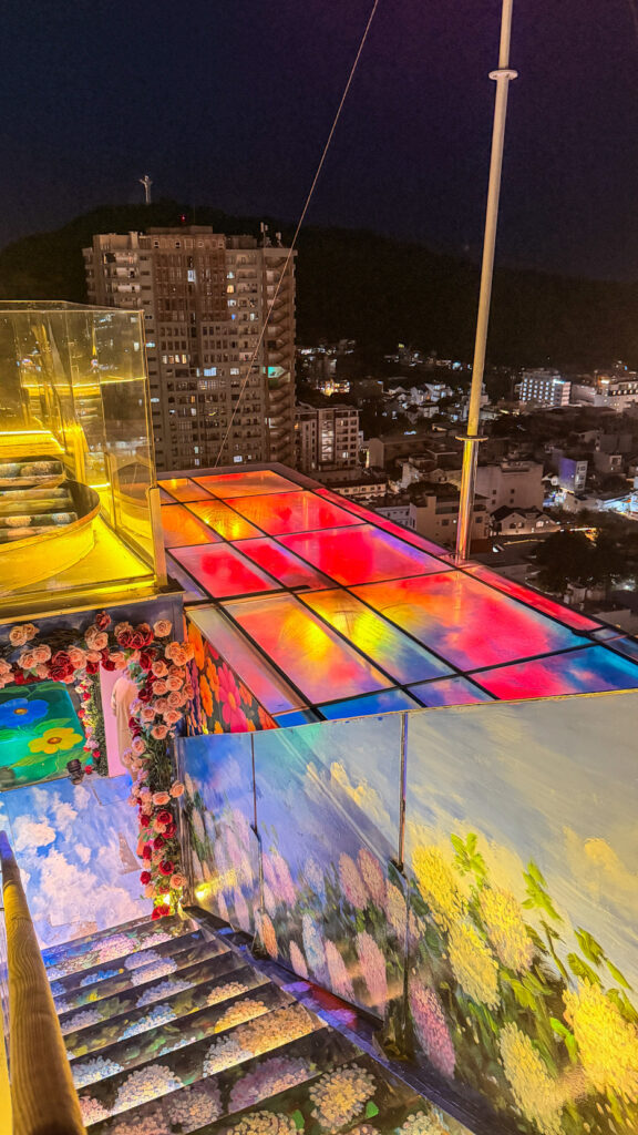 Premier Pearl rooftop dining area in Vung Tau
