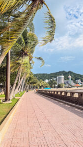 Front Beach Bãi Trước and Vung Tau waterfront promenade
