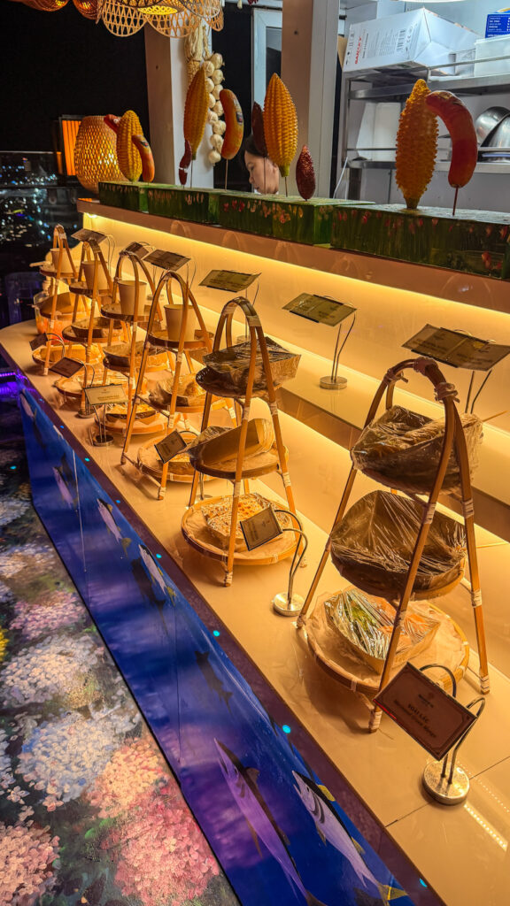 Premier Pearl rooftop dining area in Vung Tau