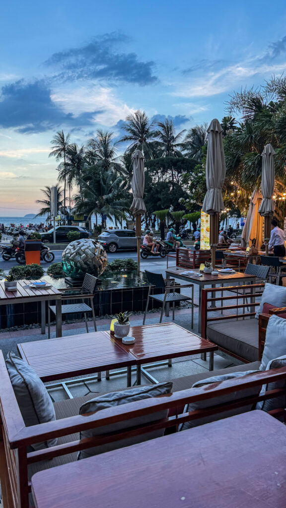 Costa Seafood Hong Kong style lobster and terrace Nha Trang