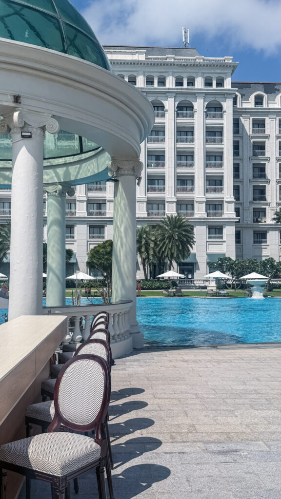 Sheraton Pool Bar Phu Quoc poolside cocktails at Long Beach resort