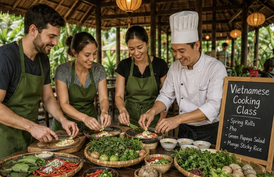 Vietnam cooking class