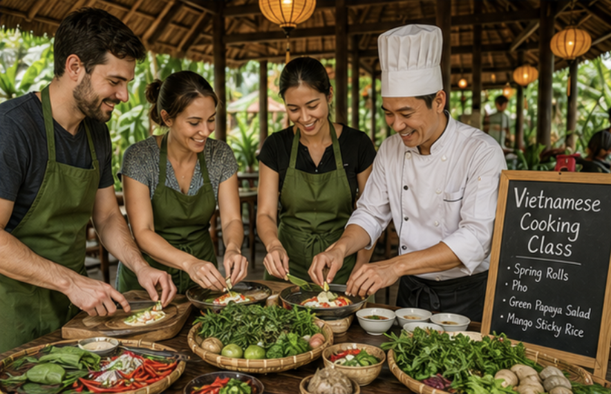 Vietnam cooking class