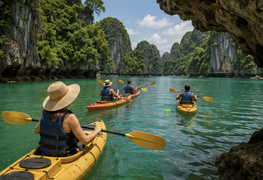 Vietnam kayaking