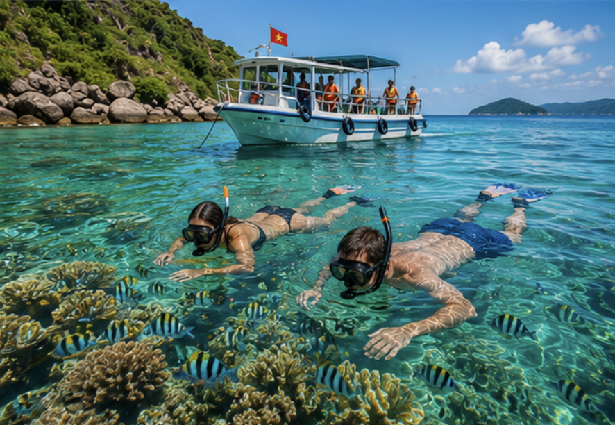 Vietnam snorkeling