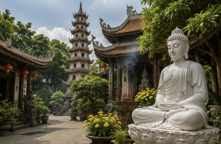 Vietnam Buddhist temple