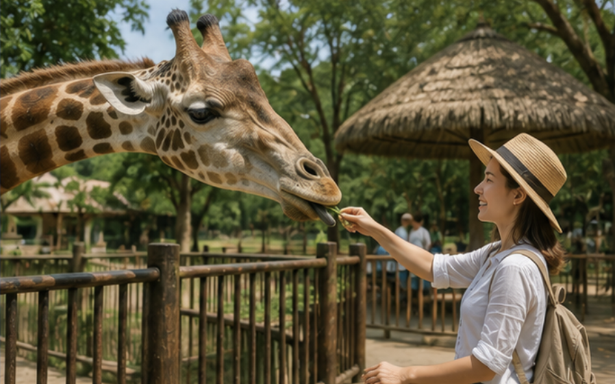 Vietnam zoo wildlife experience