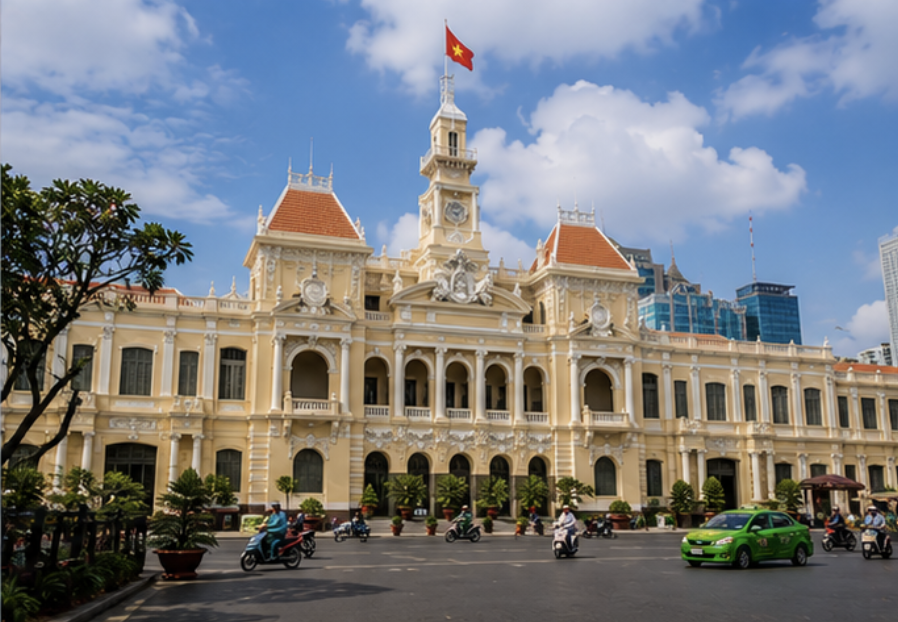 Ho Chi Minh City old architecture