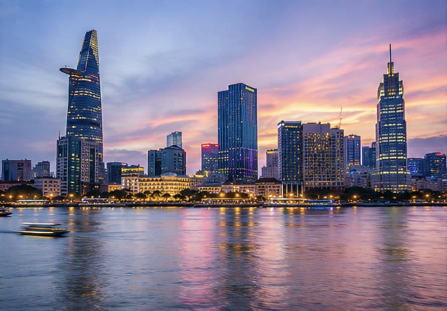 Ho Chi Minh City skyline