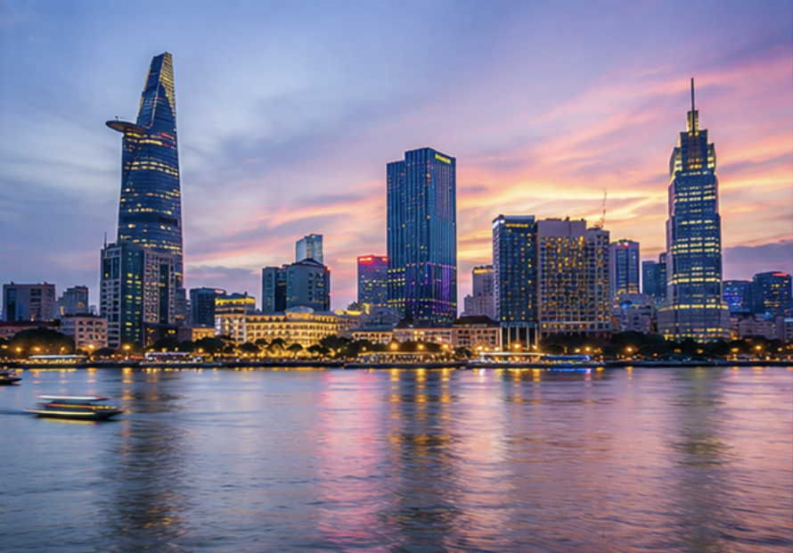 Ho Chi Minh City skyline