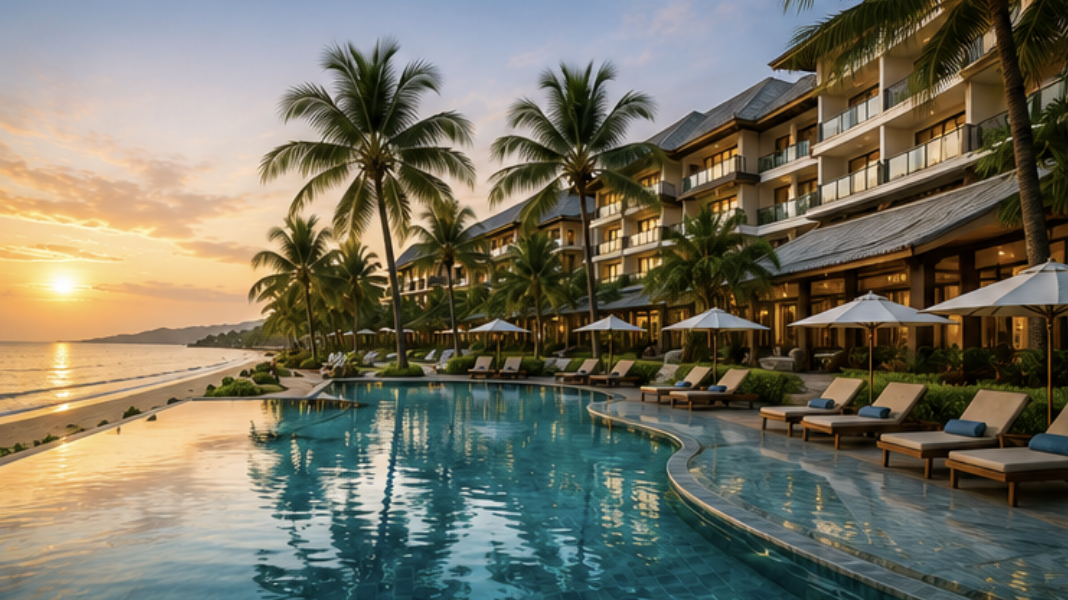 Five star beachfront resort Vietnam