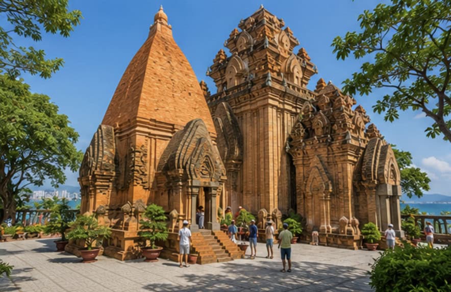 Po Nagar Cham Towers in Nha Trang