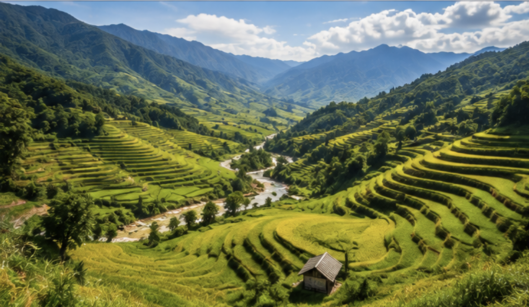 Sapa rice terraces