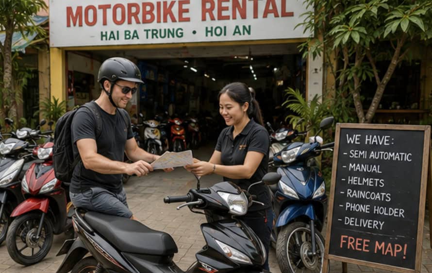 Motorbike rental Vietnam