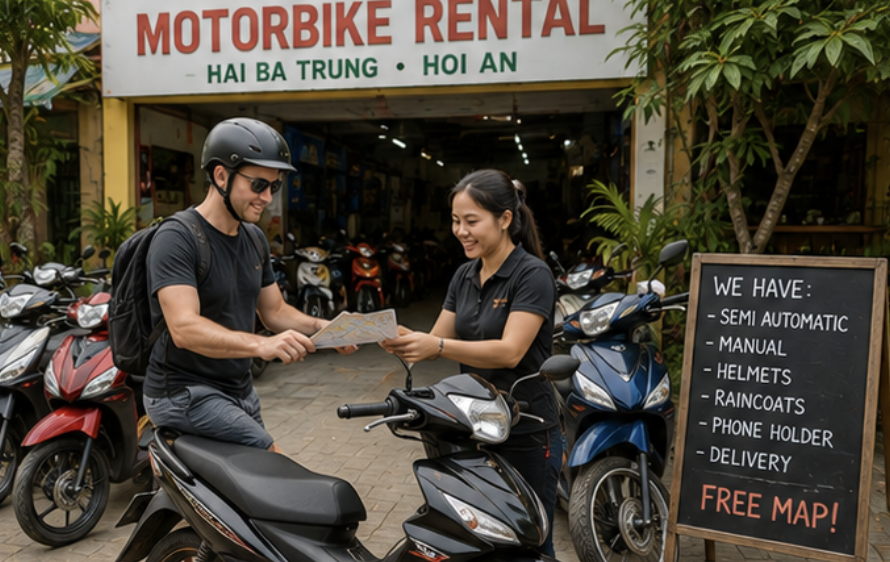 Motorbike rental Vietnam