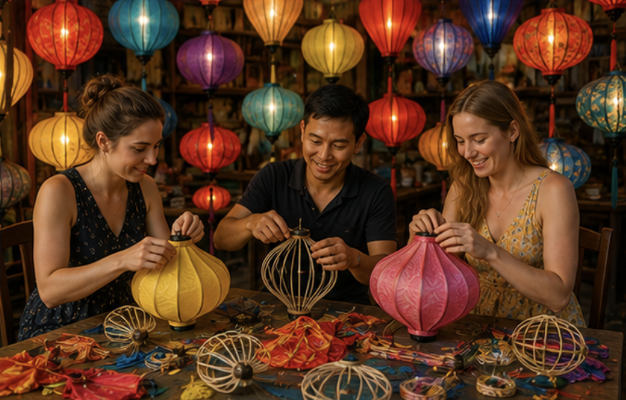 Hoi An lantern making workshop