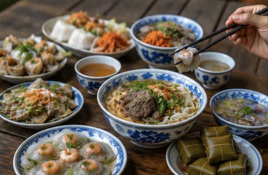 Hue food tour Vietnam