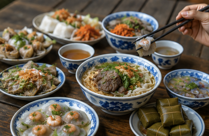 Hue food tour Vietnam
