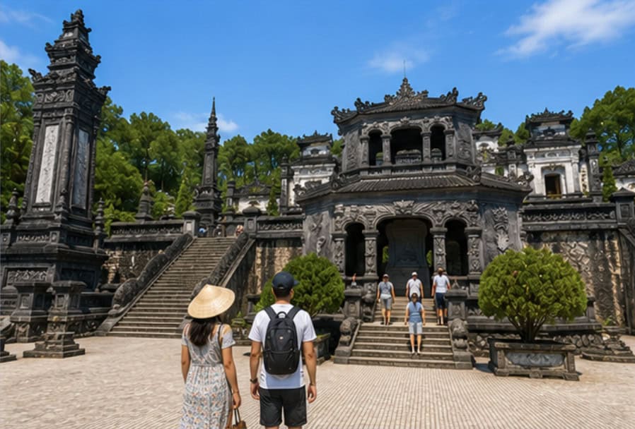Royal tomb in Hue Vietnam