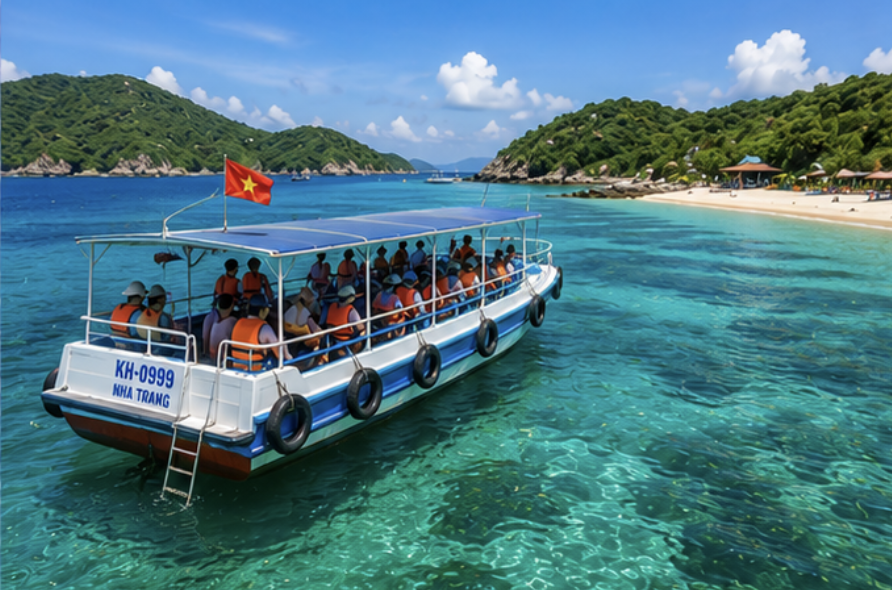 Island hopping tour in Nha Trang Vietnam