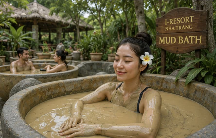 Mud bath experience in Nha Trang Vietnam