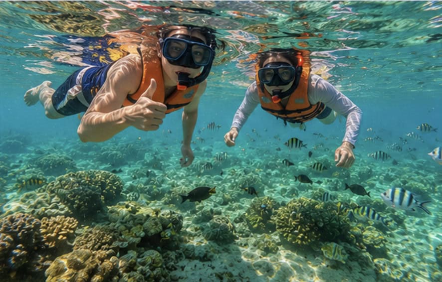Snorkeling experience near Quy Nhon Vietnam