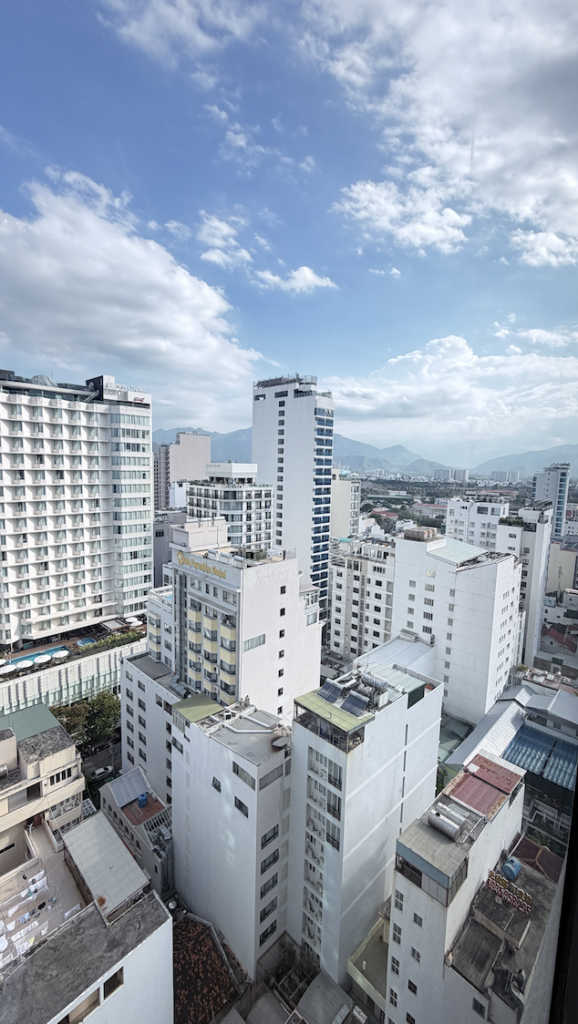 Grand Tourane Hotel rooftop pool 360-degree view Nha Trang


